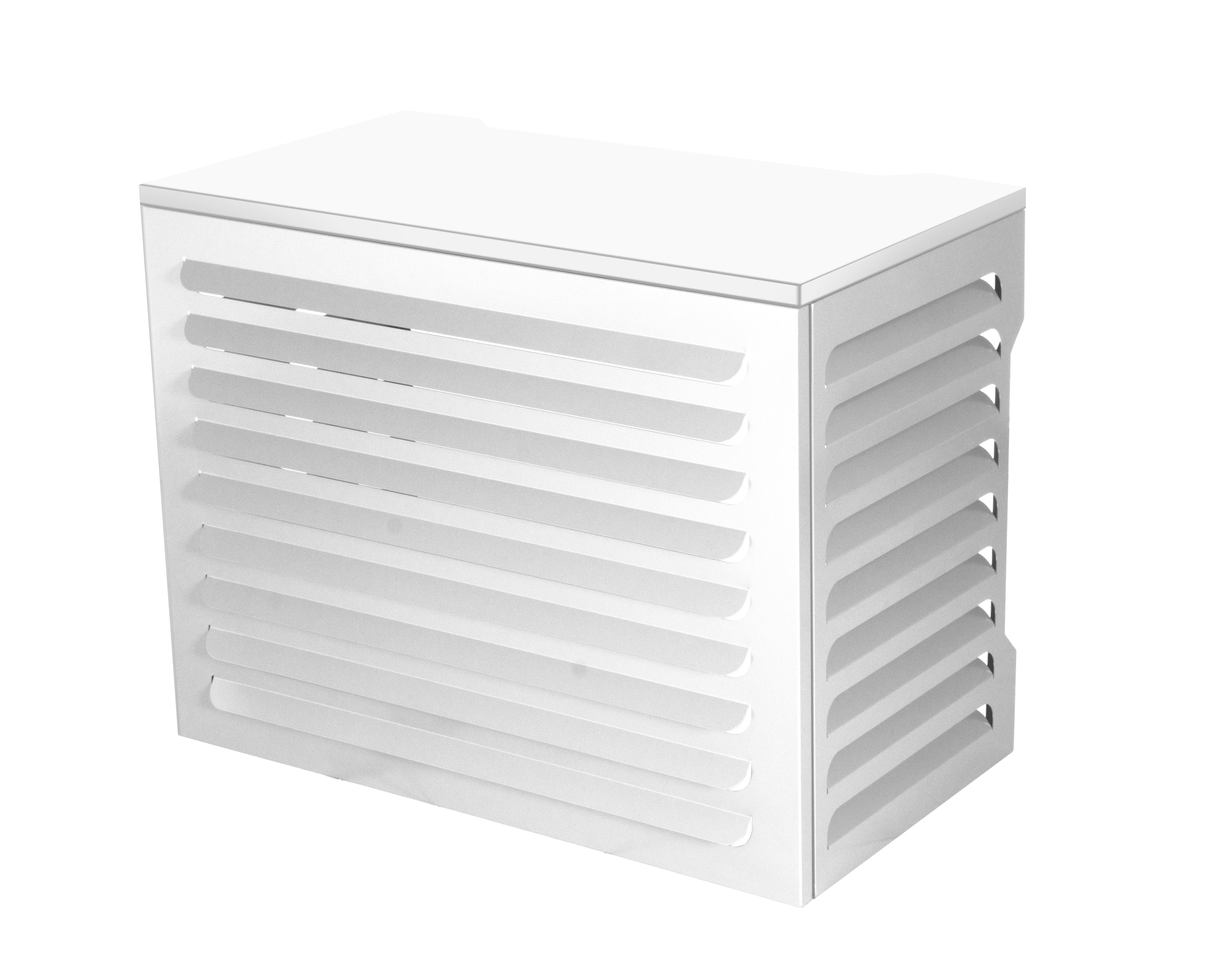 Airco Cover Wit voor airco buitenunit bescherming